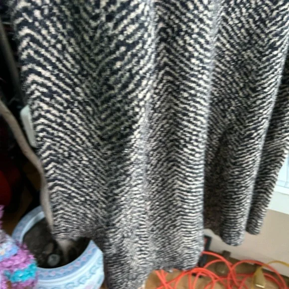 ALFRED SUNG Black and Tan Cardigan Medium - Picture 13 of 13